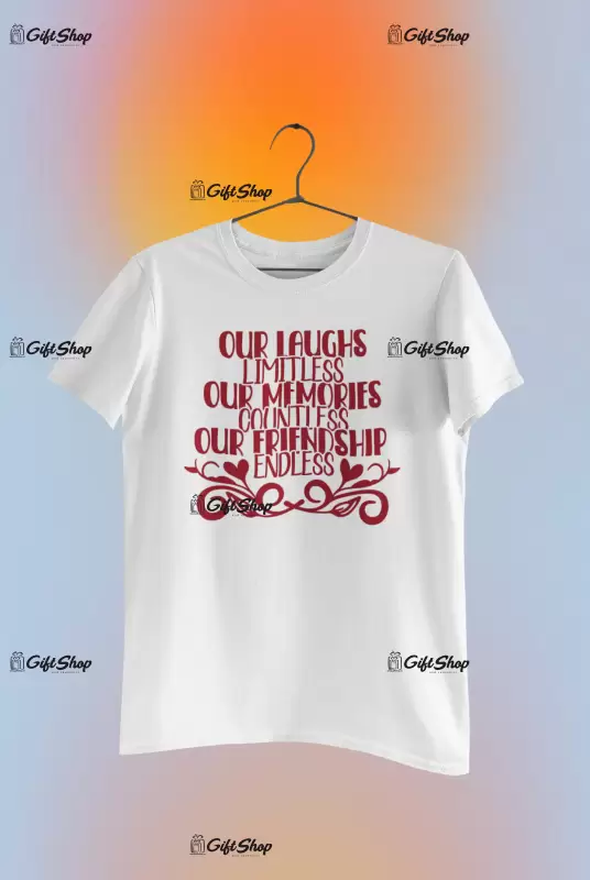 Good friends are like stars ...- , tricou cu mesaj